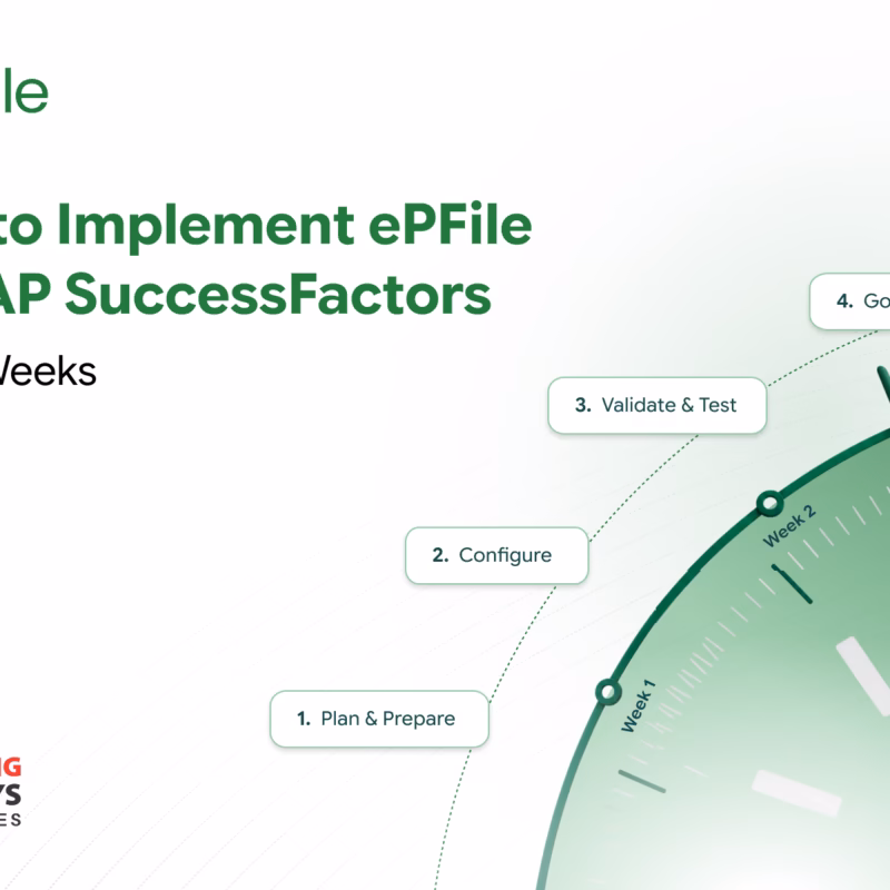 ePFile implementation for SAP SuccessFactors employee document management