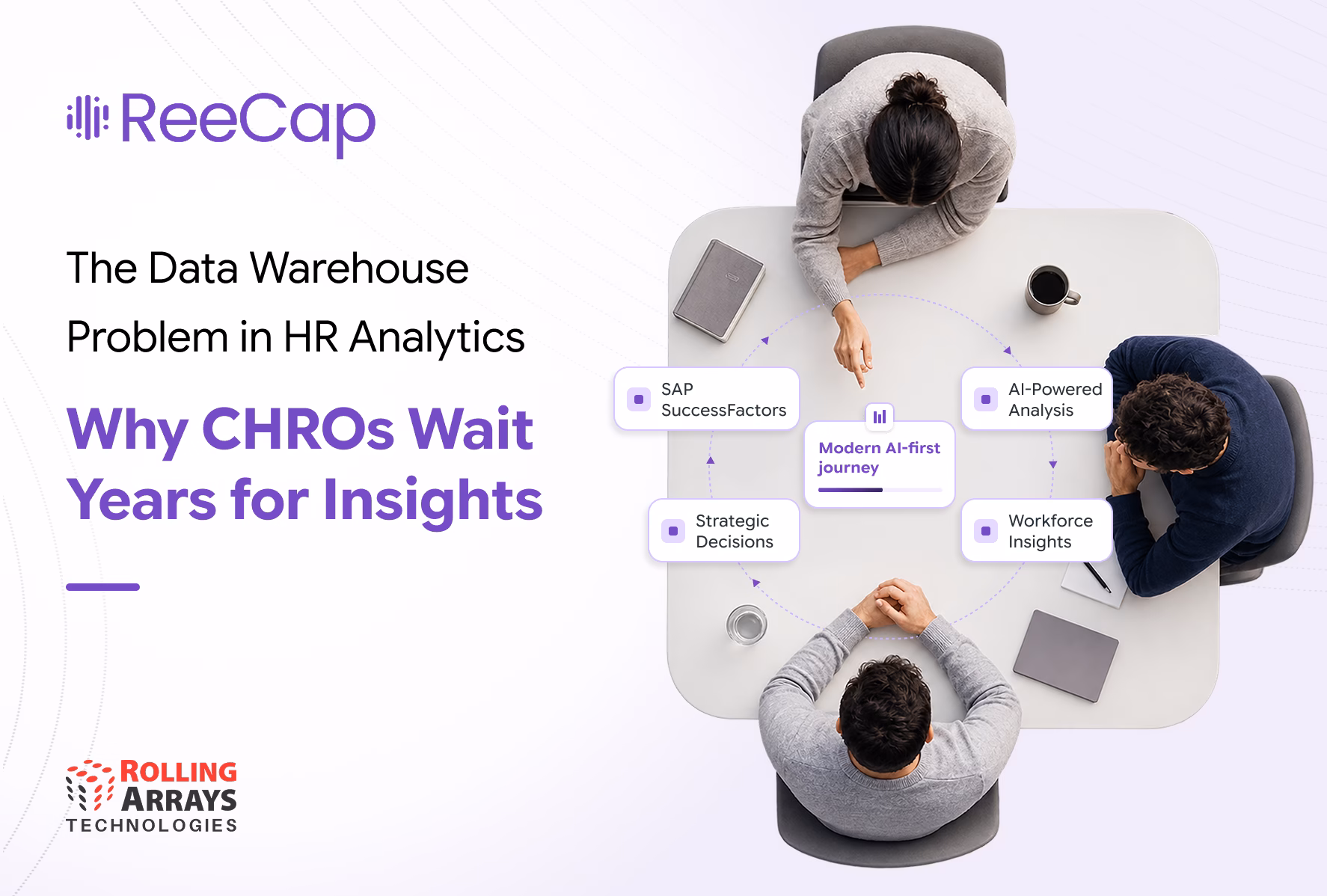 CHRO reviewing AI-generated workforce insights without a data warehouse