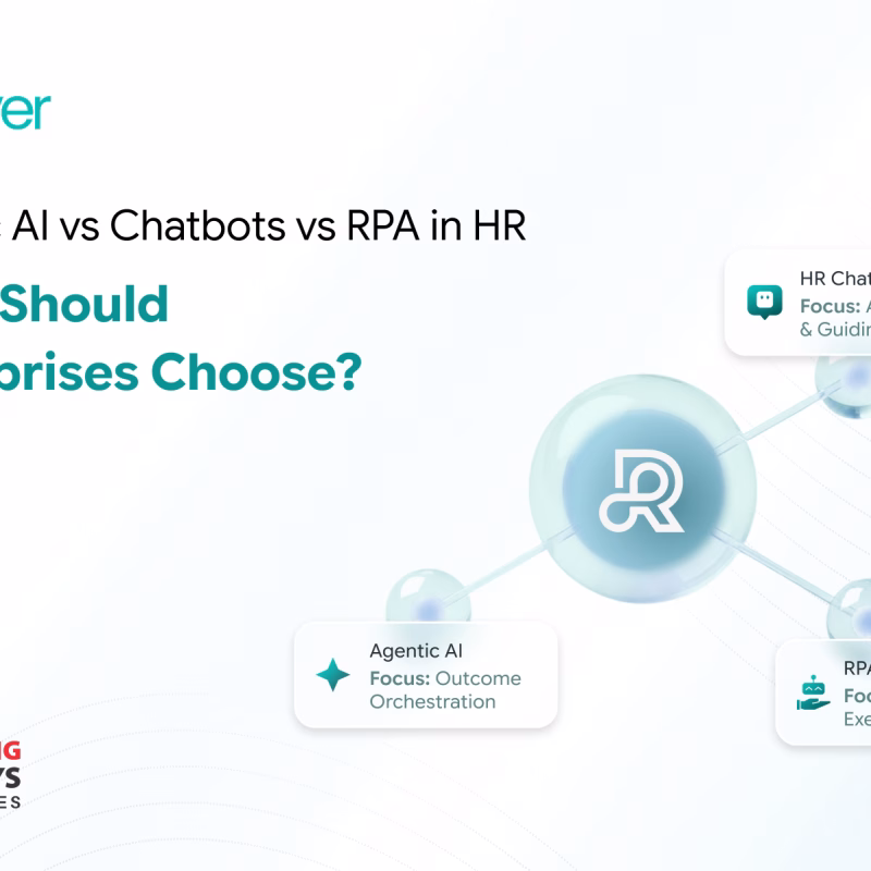 Agentic AI vs chatbots vs RPA in HR automation